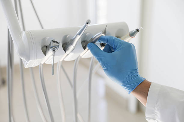 Professional Emergency Dentist technician working in Johnston County County, OK